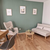 Intérieur du cabinet de L'Embellie Sophro à Mouchin