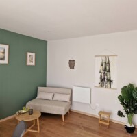 Intérieur du cabinet de L'Embellie Sophro à Mouchin